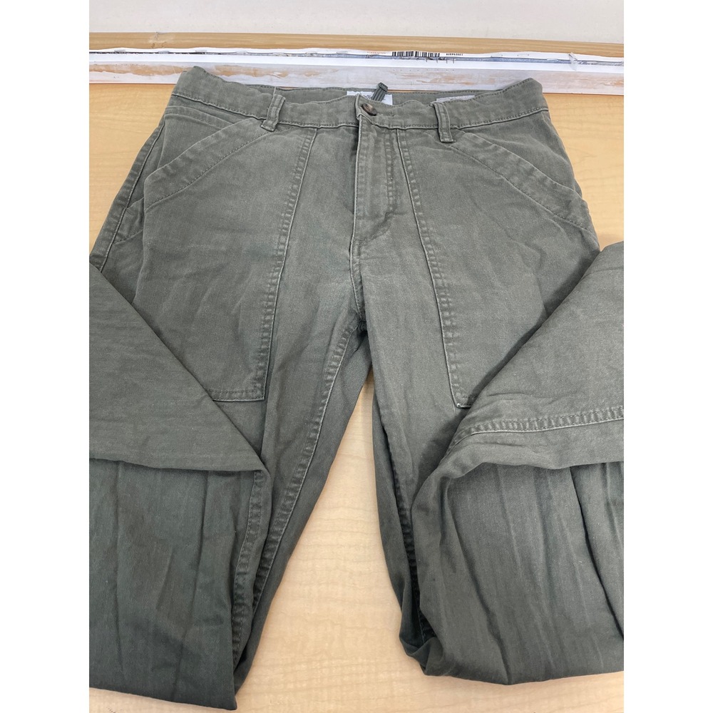Goodfellow & Co Mens Relaxed Fit Pants Olive Green 30x32 Utility Chino Trousers
